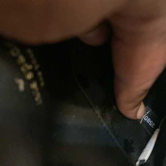 Kate Spade Black Glitter Milou Crossbody 4 1/2 inches by 7 inches - Picture 7 of 7